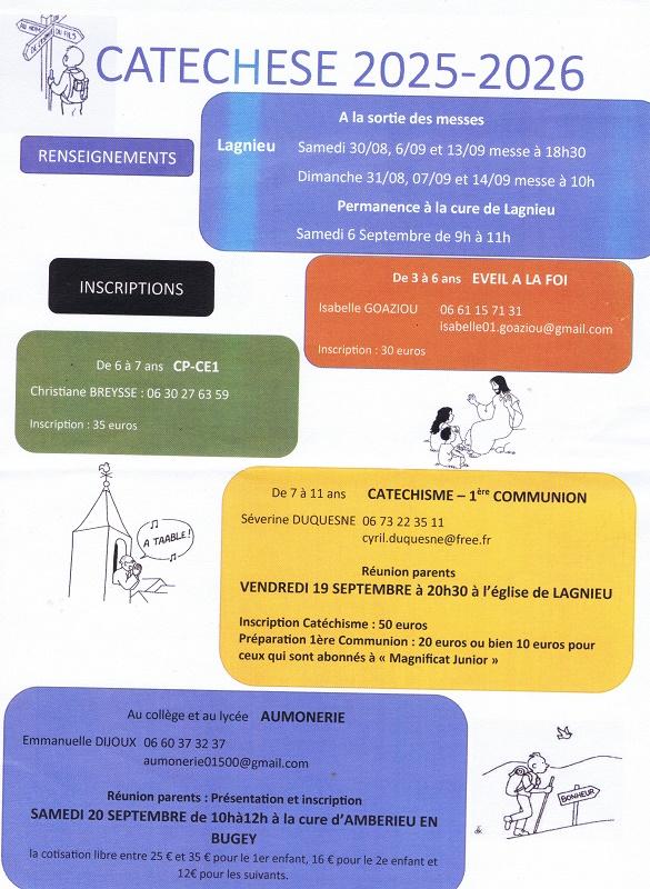 Catechese 2025 2027
